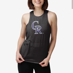 Colorado Rockies Womens Tie-Breaker Sleeveless Top